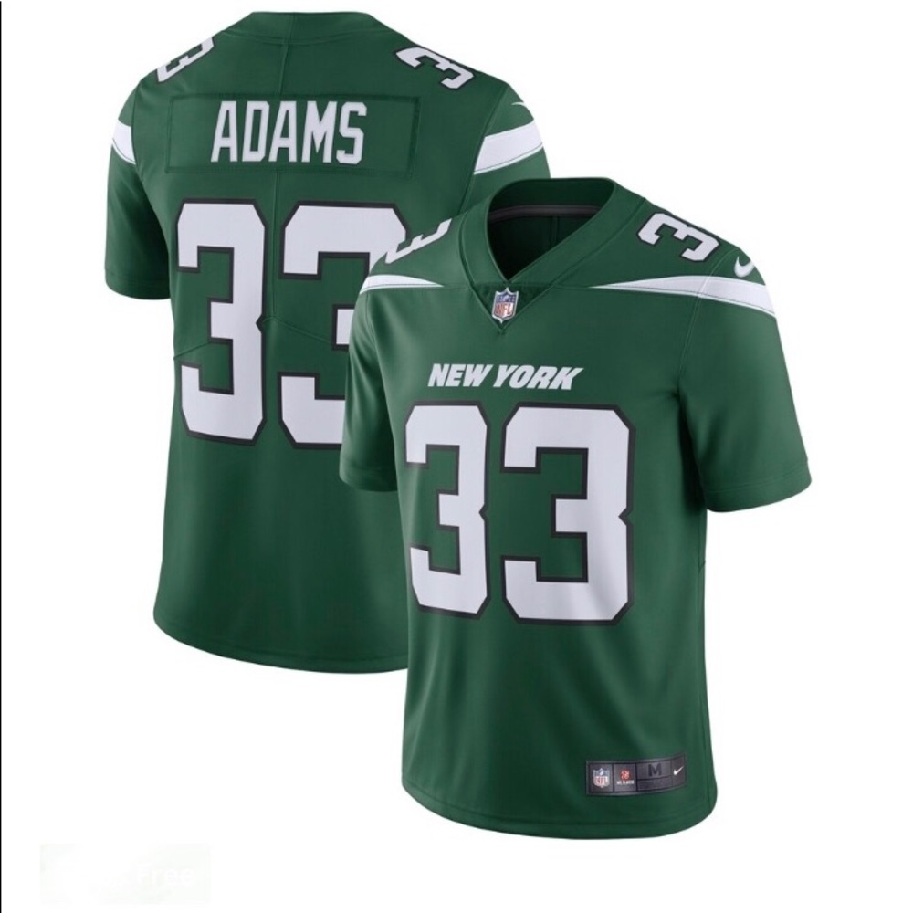 Men's Nike Jamal Adams Gotham Green Limited Jersey